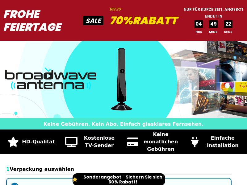 BroadWave Antenna SS - DE/AT