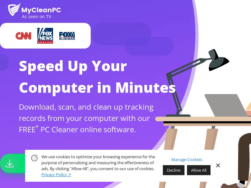 MyCleanPC - US,CA,UK,AU,NZ - (Proof Needed)
