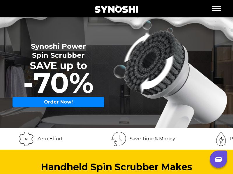 Synoshi - Spin Power Scrubber [INTL] (Banner,Native,Social,Search,SEO) - CPA {No BrandBidding}