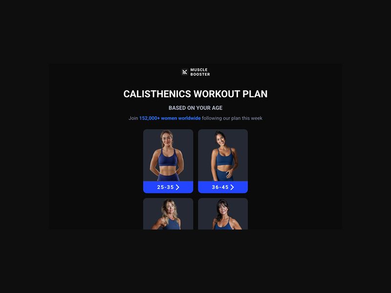 MuscleBooster.io - Workout App - CPS (US,CA,AU +more)