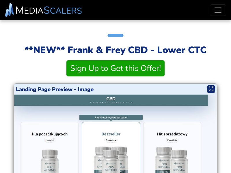 Frank & Frey CBD - Lower CTC {+DTC, Alt-Landers, Quiz} [PL]