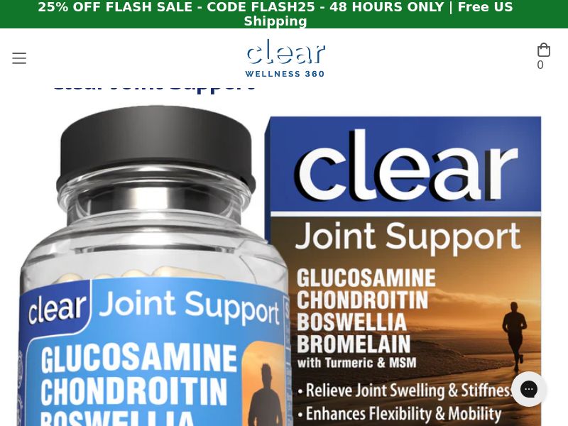 Clear Joint Support