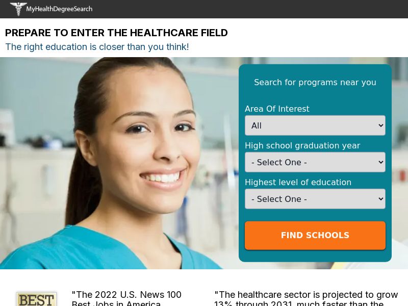 MyHealthDegreeSearch - 2023 - Display | US 