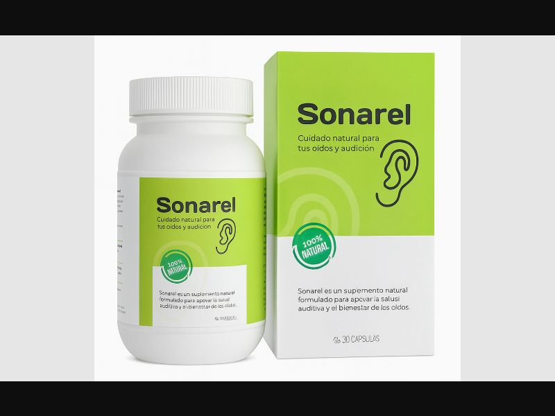 Sonarel - capsules for improving hearing
