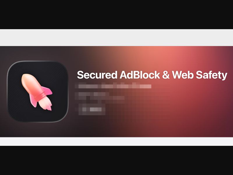 iOS App (Secured AdBlock & Web Safety) CPT