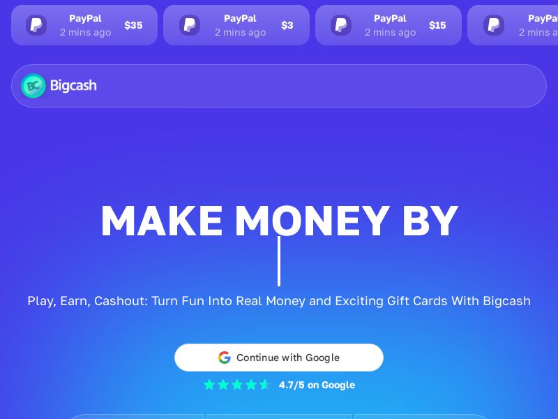 BigCash - US,CA,FR,AU,UK,DE