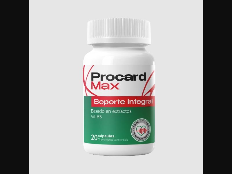 Procard Max - capsules for hypertension