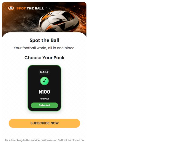 SpotTheBall MTN