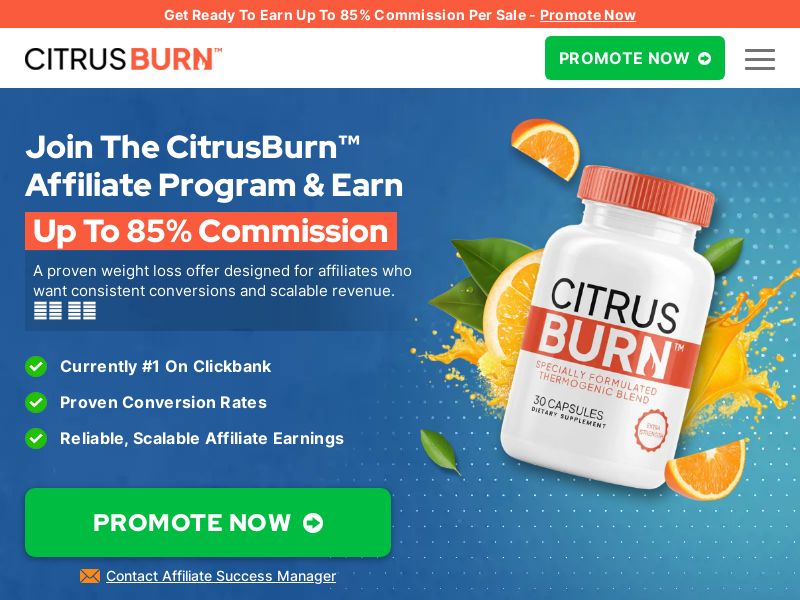 CitrusBurn - HOT New WEIGHT LOSS Supplement For 2026 | US 