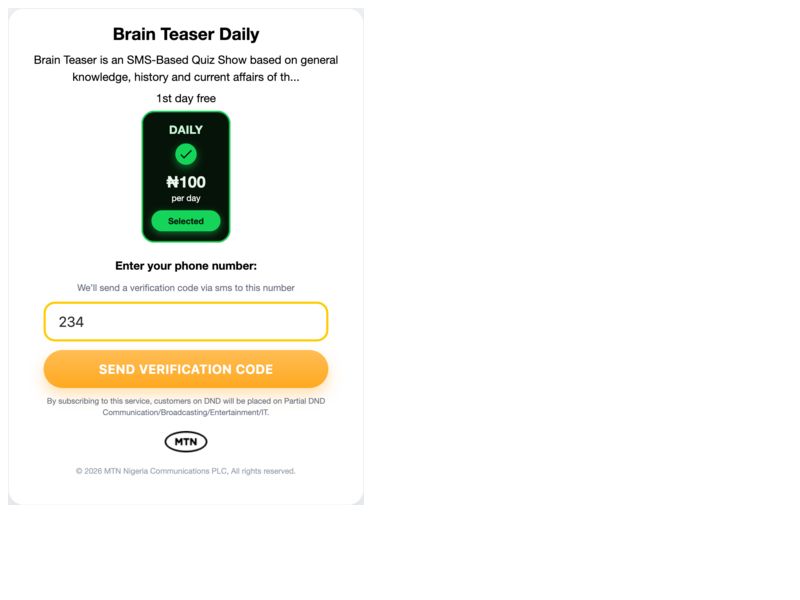 BrainTeaser - Evina MTN