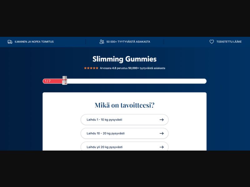 [WEB+MOB Slimming Gummies - Quiz/DTC /FI CPS