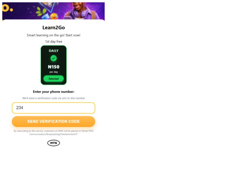 Learn2Go MTN