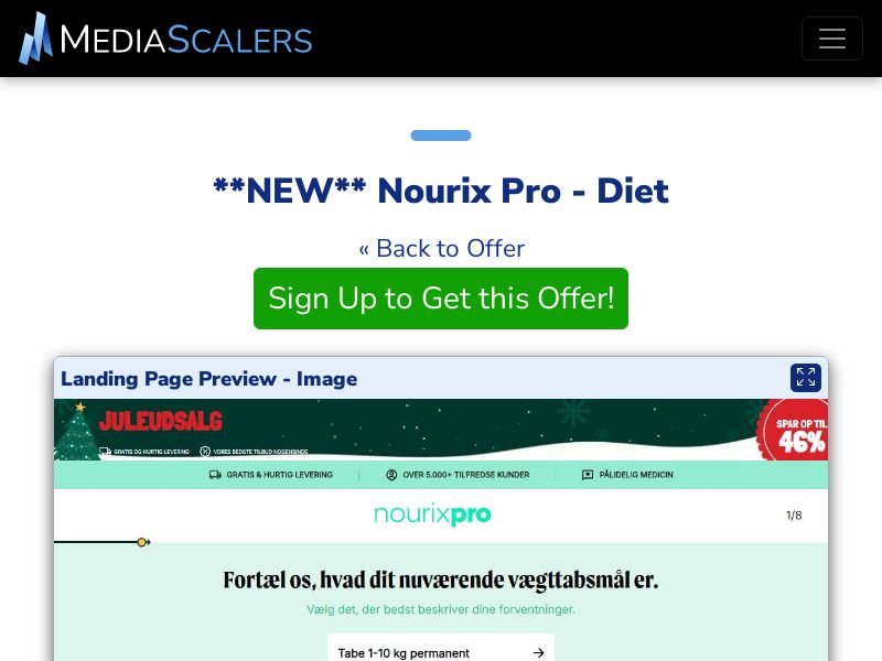 Nourix Pro - Diet {+Quiz, DTC} [DK]