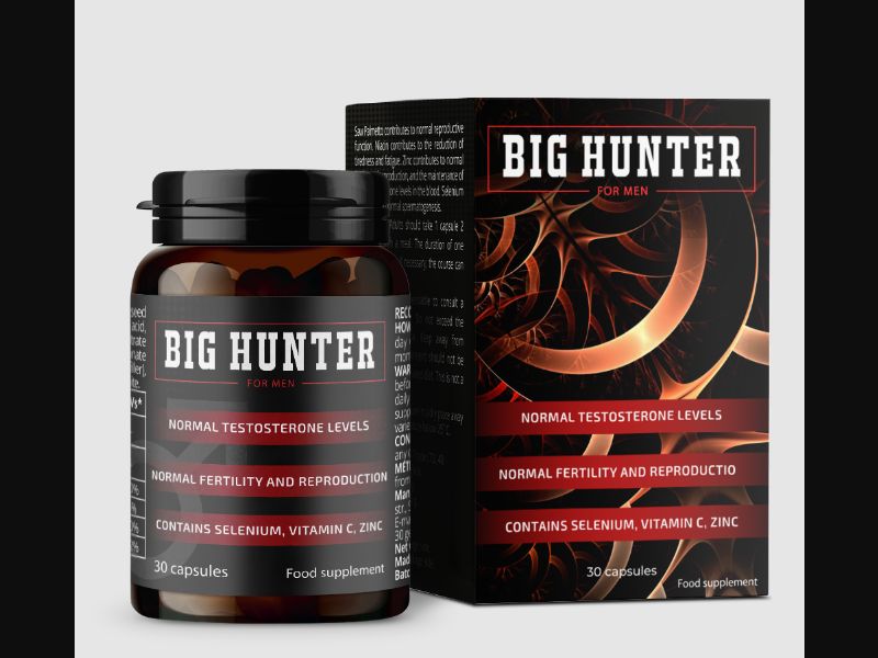 BigHunter - capsules for prostatitis | low price | 29 EUR