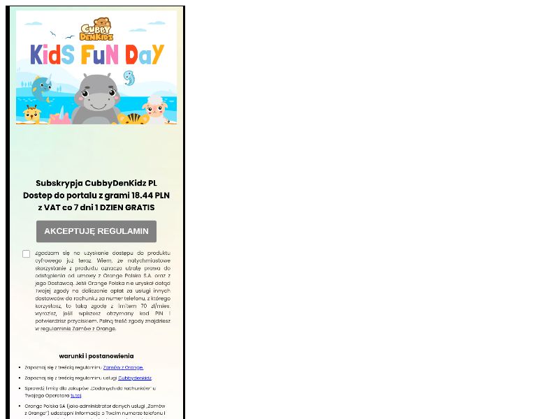 KidsFunDay Orange