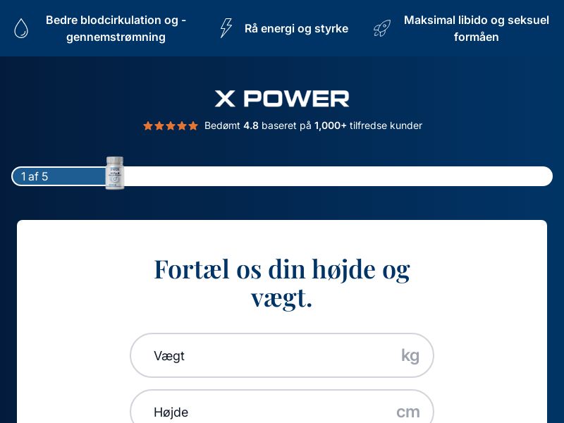 ! NEW OFFER - X Power ME - DTC [DK] (Banner,Native,Social,Search,SEO,Brand Bidding) - CPA