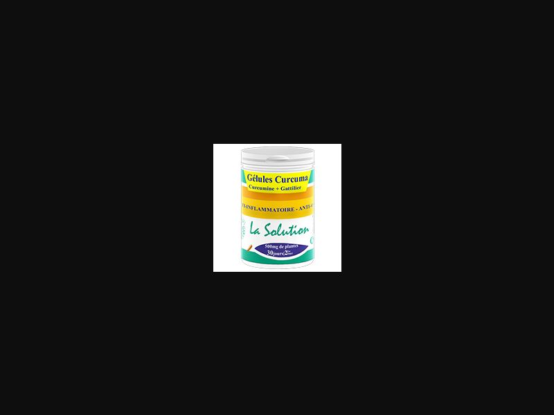 Gelules Curcuma CI - prostatitis