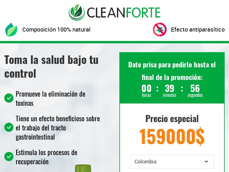 Clean Forte CO - ANTI-PARASITE PRODUCT