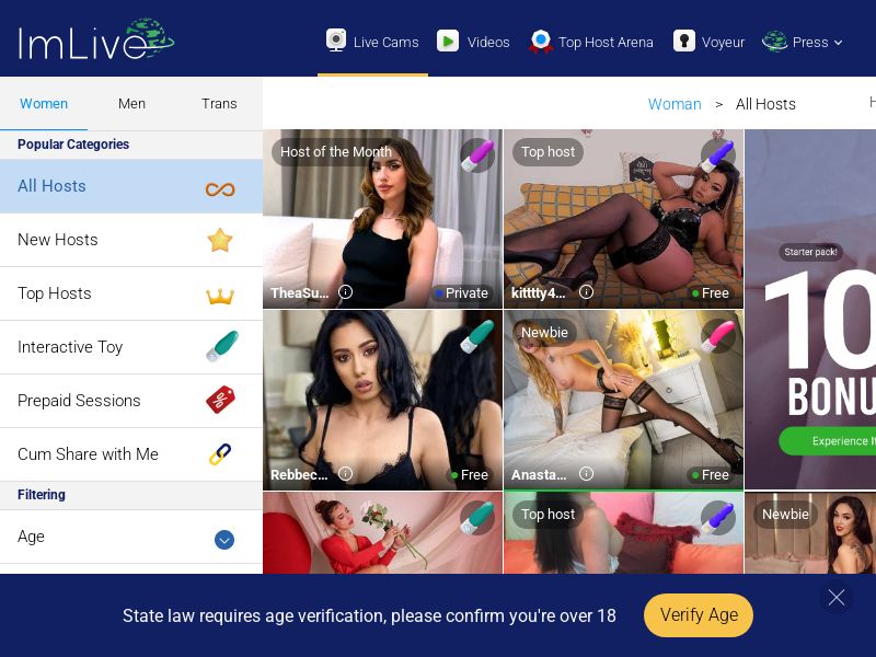 ImLive - Revshare Lifetime