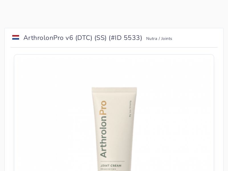 ArthrolonPro v6 (DTC) (SS)