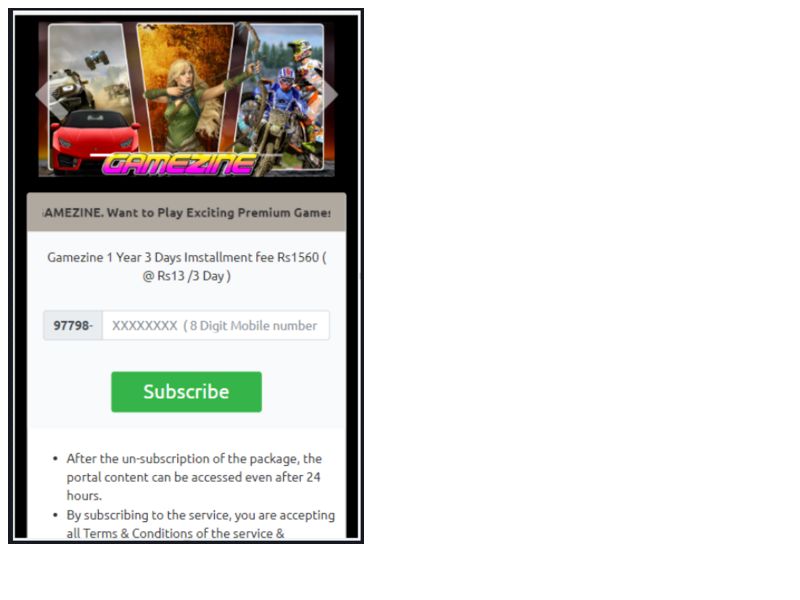 Gamezine Ncell