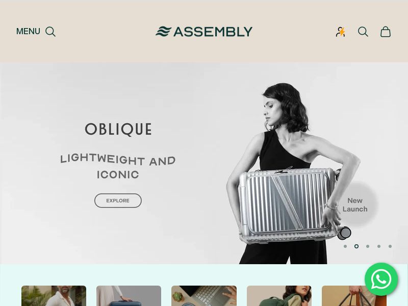 Assemblytravel.com Ecommerce CPS - India