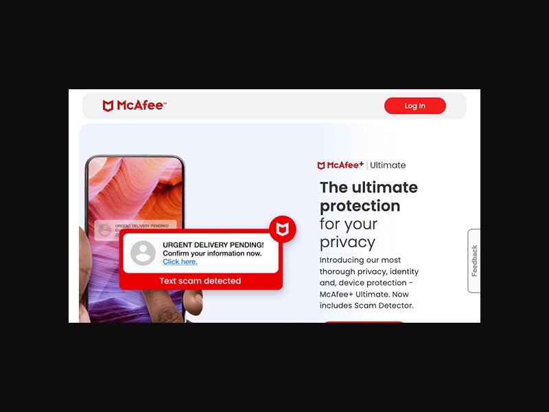 McAfee - Antivirus, VPN, ID Protection - CPS (US,CA,UK)