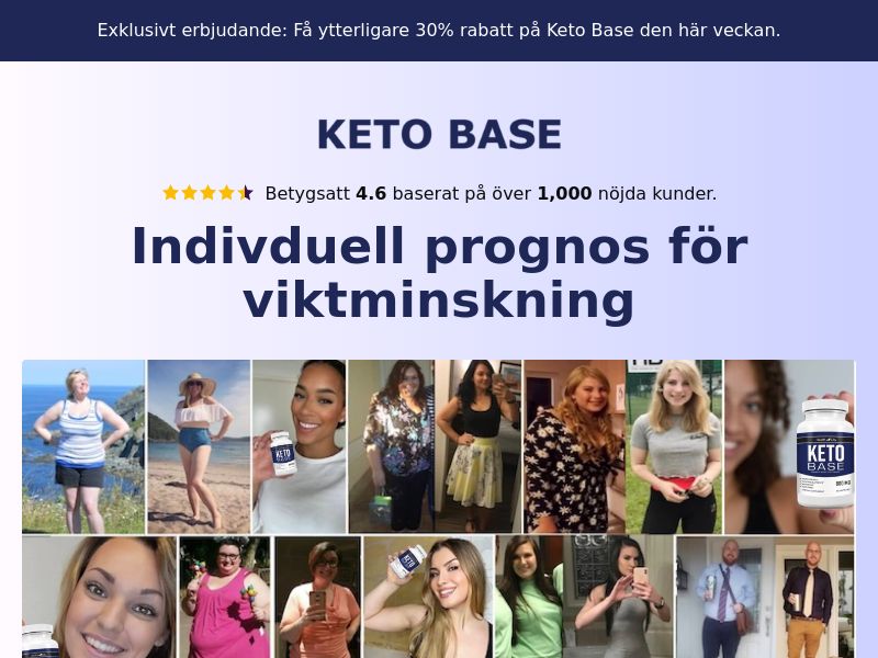 ! NEW OFFER - Keto Base - DTC [SE] (Social,Banner,Native,Push,SEO,Search,Brand Bidding) - CPA 