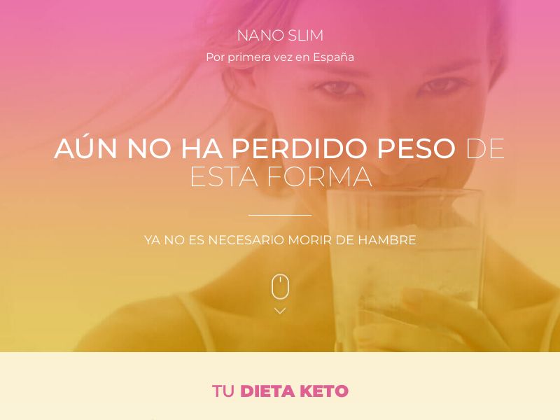 Nano Slim LOW PRICE EU - WEIGHT LOSS TREATMENT