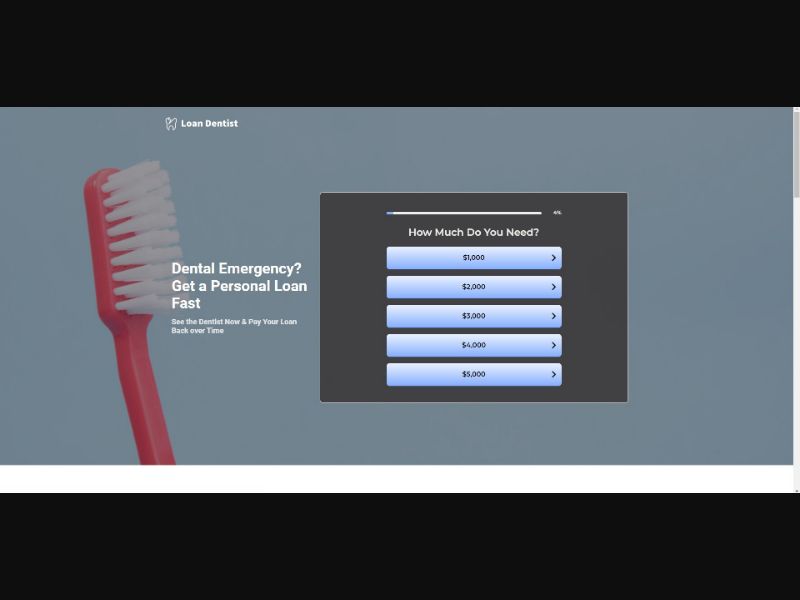 [WEB+MOB] Loan Dentist USA /US - Revshare
