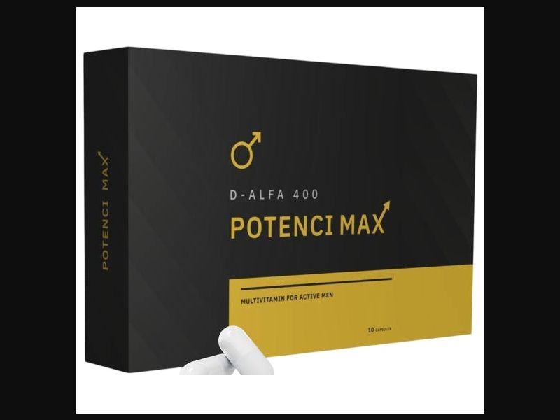 Potenci Max - capsules for potency | free