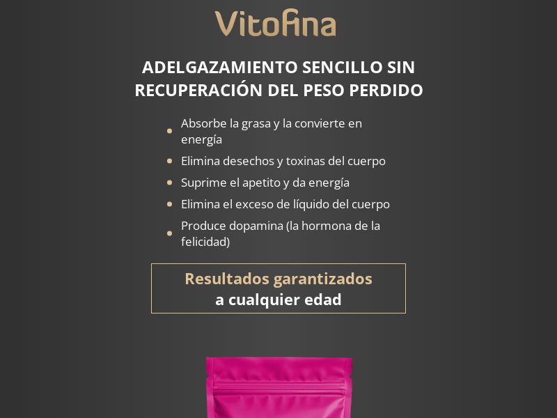 Vitofina CO - WEIGHT LOSS TREATMENT