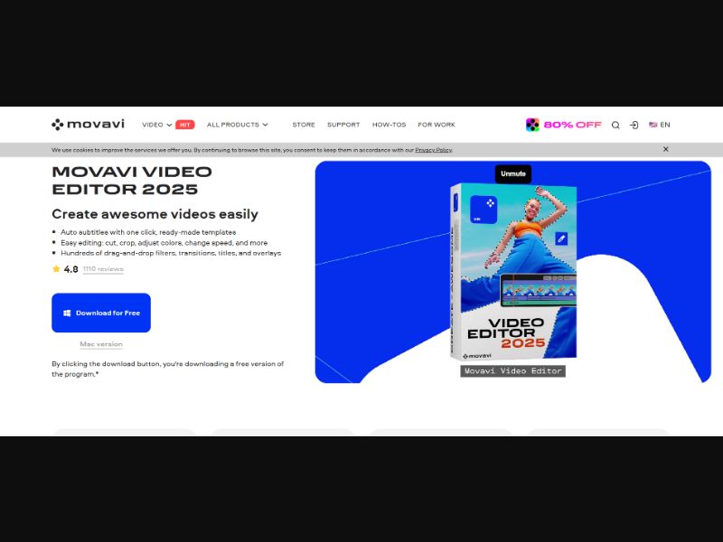 [WEB+MAC] PC Video Editor Plus 2025 – 55% Off /International Revshare 24%