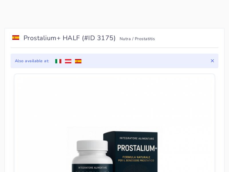 Prostalium+ HALF