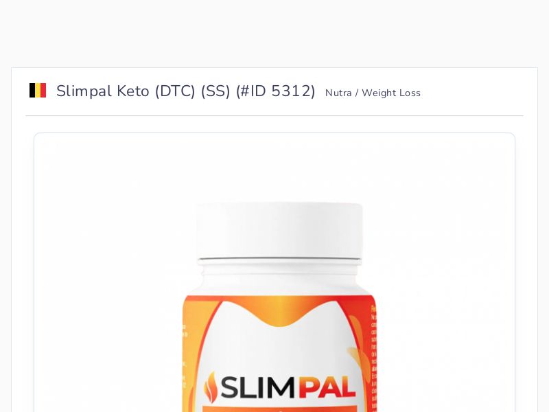 Slimpal Keto (DTC) (SS)