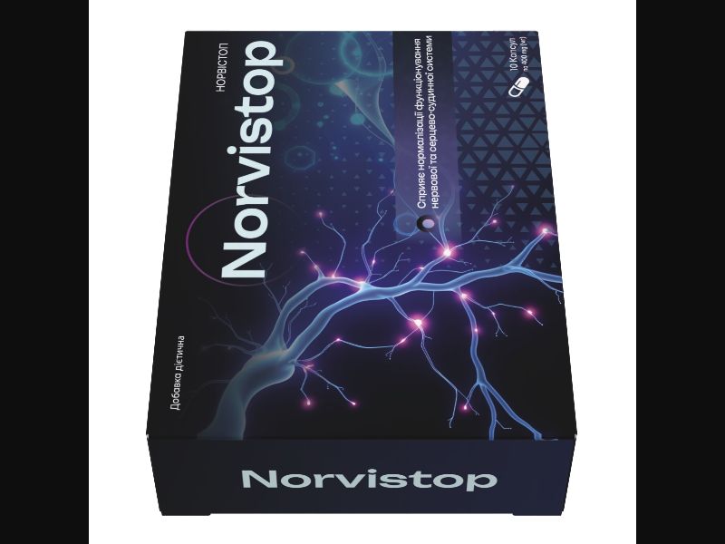 Norvistop - capsules for restoring the nervous system | free