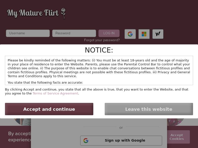 MyMatureFlirt - DOI - UK
