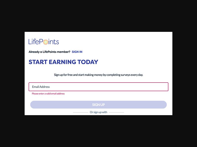 LifePoints - Survey Rewards - DOI (US) {Co-Reg}