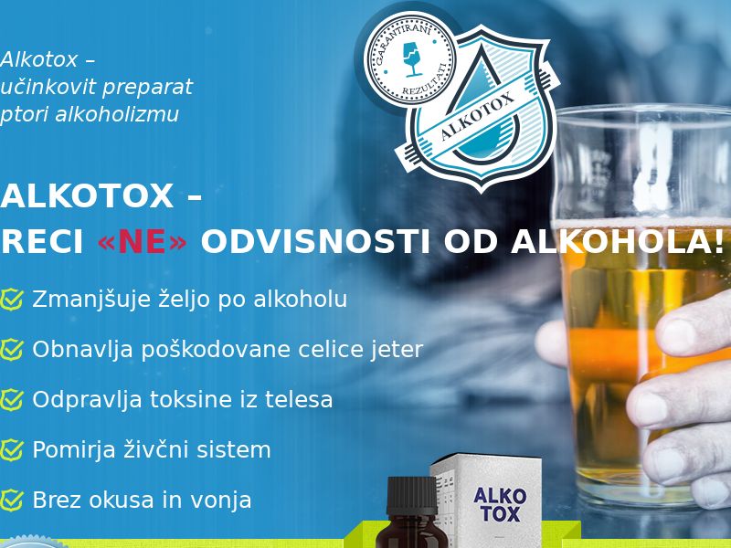 ALKOTOX SI - alcoholism treatment product