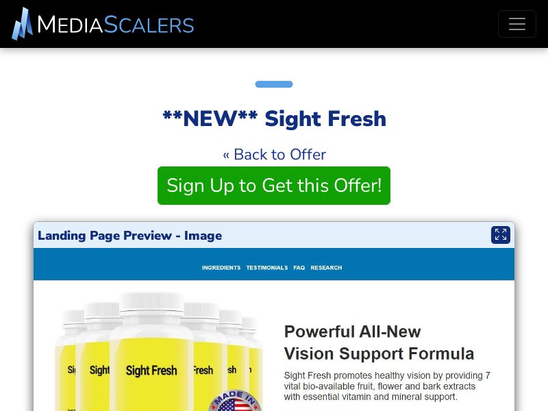 Sight Fresh {+DTC} [US, DE, CA, AU, UK, FR, IL, +238 More]