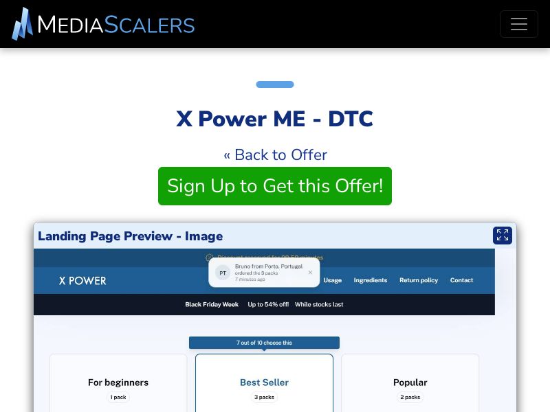 X Power ME - DTC (Event Tracking) [IE]
