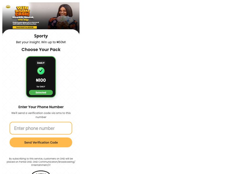Betfree mfilter MTN