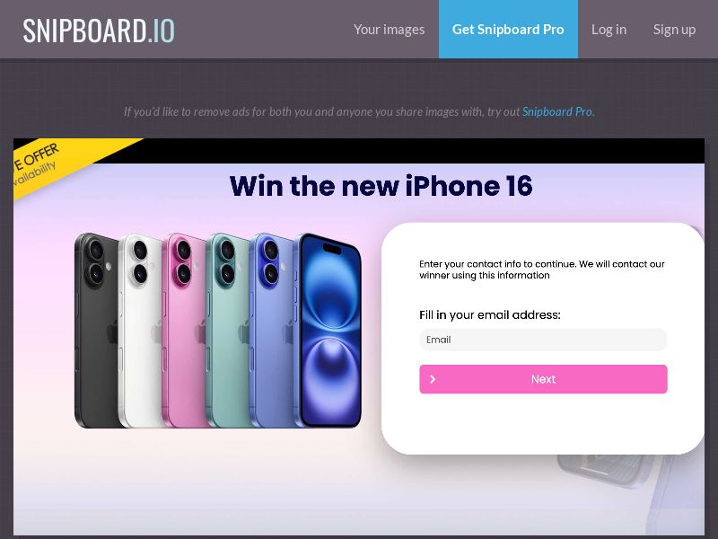 YouSweeps - Win the new Iphone 16 UK - SOI