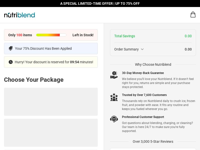 ! NEW OFFER - Nutriblend Pro - DTC [INTL] (Social,Banner,Native,Push,SEO,Search,Brand Bidding) - CPA 