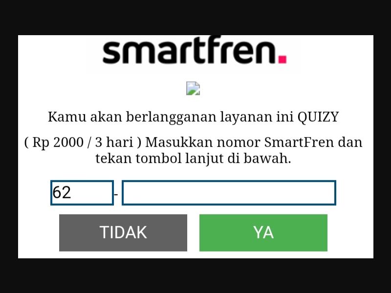 [MOB] Quizy /ID [Smartfren] - 2 Click