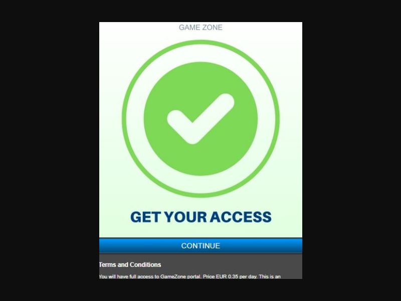 32977 - ME - [MOB] - Game Zone - Telekom - non billable - PIN