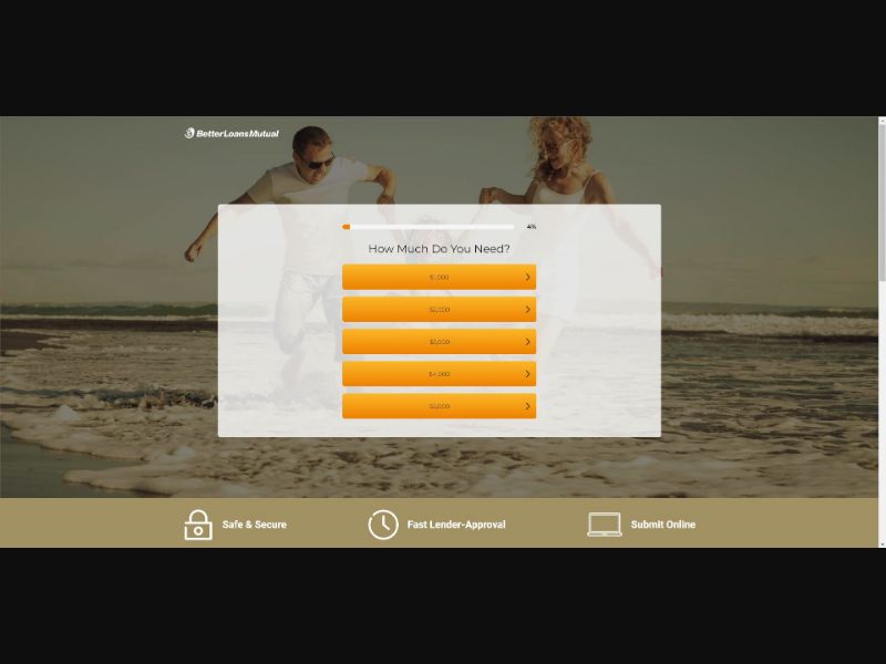 [WEB+MOB] Better Loans Mutual USA /US - Revshare