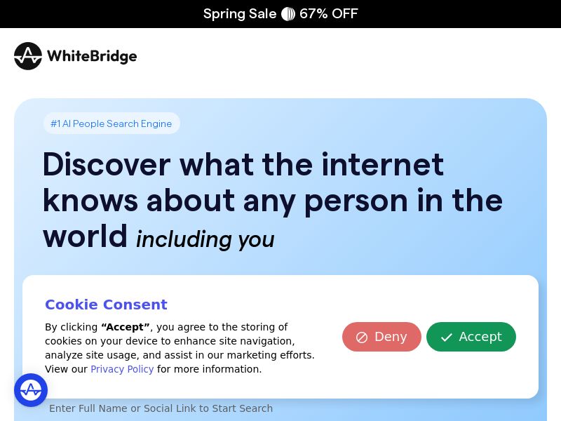 WhiteBridge - Background Check - CPS 