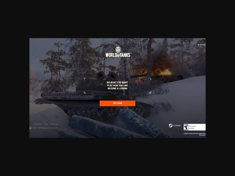 World of Tanks - Login - Windows CPI (US, CA, FR,+more)