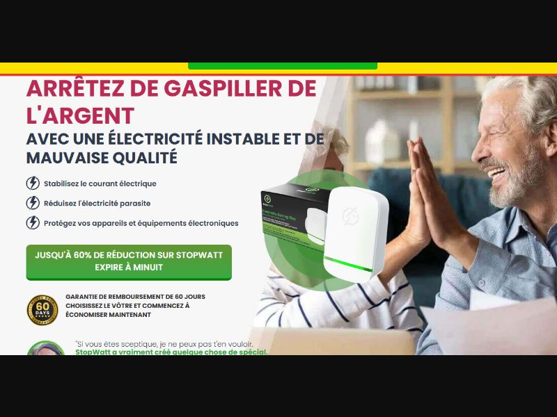 [WEB+MOB] StopWatt - CTC €45.64 /FR CPS